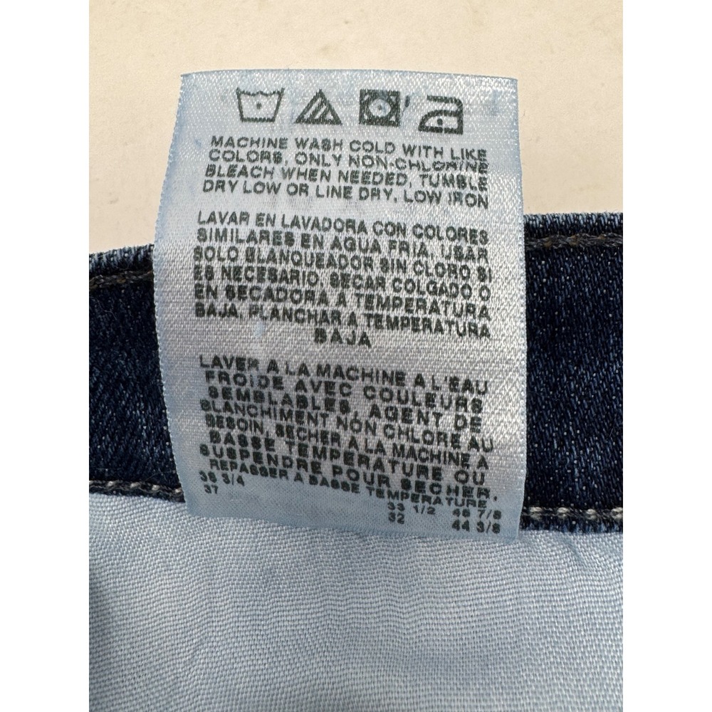 Wrangler As‎ Real As Jeans Womens 16 x 32 Blue Denim Bootcut Embroidered Pockets - Picture 6 of 7